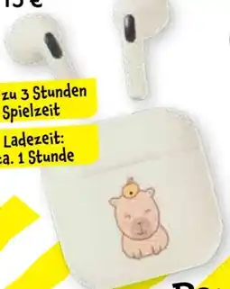 TEDi Kinder In-Ear Kopfhörer Capybara Angebot