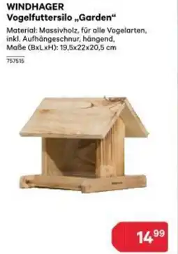 BayWa Vogelfuttersilo garden Angebot