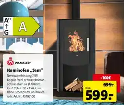 Hagebau Kaminofen sam Angebot