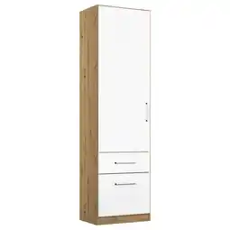 Möbelix Drehtürenschrank 47 Cm Berlin Eiche Dekor/weiß Angebot