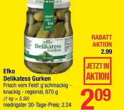 Maximarkt Efko delikatess gurken Angebot