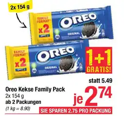 Maximarkt Oreo kekse family pack Angebot