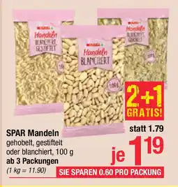 Maximarkt Spar mandeln Angebot