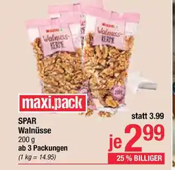 Maximarkt Spar walnüsse Angebot