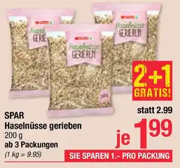 Maximarkt SPAR Haselnüsse gerieben Angebot
