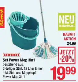 Maximarkt Set power mop 3in1 Angebot