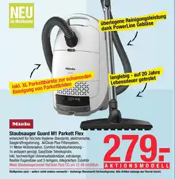 Maximarkt Staubsauger guard m1 parkett flex Angebot