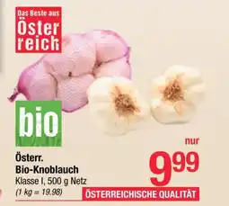 Maximarkt Öster reich bio-knoblauch Angebot
