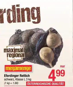 Maximarkt Eferdinger rettich Angebot