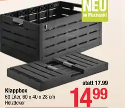Maximarkt Klappbox Angebot