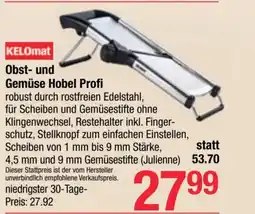 Maximarkt Obst- und gemüse hobel profi Angebot