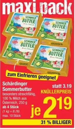 Maximarkt Schärdinger sommerbutter Angebot