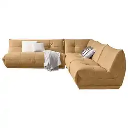 Möbelix Ecksofa Giselle Hellbraun S: 285x315 cm Angebot