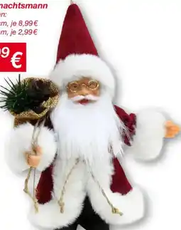 KiK Deko Weihnachtsmann Angebot