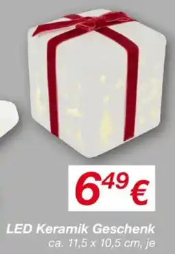 KiK Led keramik geschenk Angebot