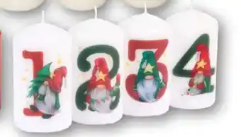 KiK Stumpenkerzen advent Angebot