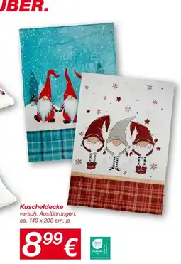 KiK Kuscheldecke Angebot