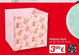 KiK Faltbarer Korb Angebot