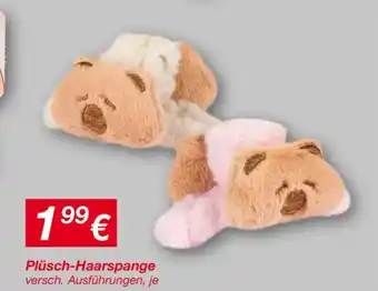 KiK Plüsch-haarspange Angebot