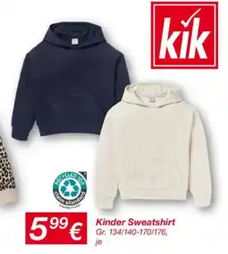 KiK Kinder Sweatshirt Angebot