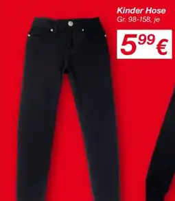 KiK Kinder Hose Angebot