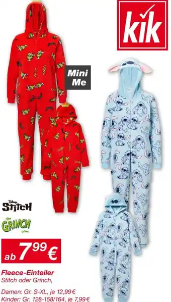 KiK Fleece-Einteiler Stitch Angebot