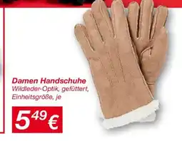 KiK Handschuhe Wildleder Angebot