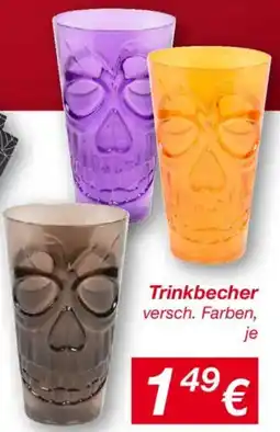 KiK Trinkbecher Angebot