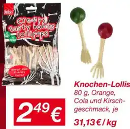 KiK Knochen-Lollis Angebot
