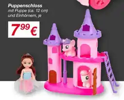 KiK Puppenschloss mit Puppe Angebot