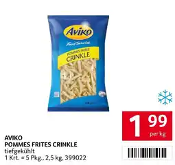 Transgourmet Pommes frites crinkle tiefgekühlt Angebot
