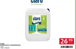 Transgourmet Claro professional flüssigreiniger Angebot