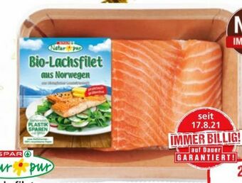 Eurospar Bio-Lachsfilet Angebot