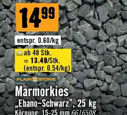 Hornbach Marmorkies ebano-schwarz Angebot