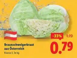 Lidl Braunschweigerkraut aus österreich Angebot