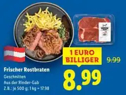 Lidl Frischer rostbraten Angebot