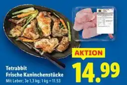 Lidl Tetrabbit frische kaninchenstücke Angebot