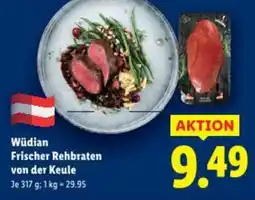 Lidl Wüdian frischer rehbraten von der keule Angebot