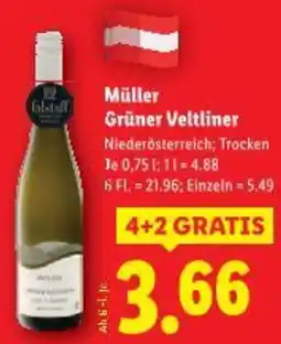 Lidl Müller grüner veltliner Angebot