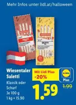 Lidl Wiesentaler saletti Angebot