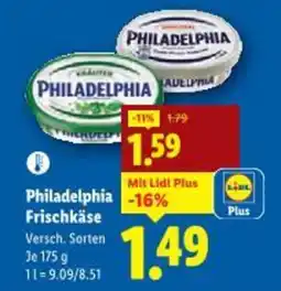 Lidl Philadelphia frischkäse Angebot