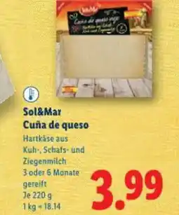 Lidl Sol&mar cuña de queso Angebot