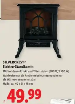 Lidl Silvercrest elektro standkamin Angebot