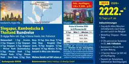 Lidl Singapur, kambodscha & thailand rundreise Angebot