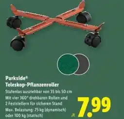 Lidl Parkside teleskop pflanzenroller Angebot
