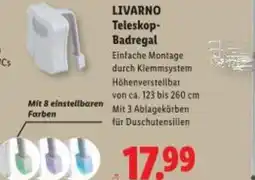 Lidl Livarno teleskop badregal Angebot