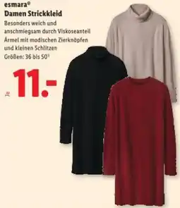 Lidl Esmara damen strickkleid Angebot