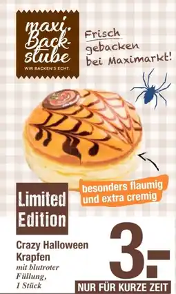 Maximarkt Crazy halloween krapfen Angebot