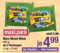 Maximarkt Mars mixed minis Angebot