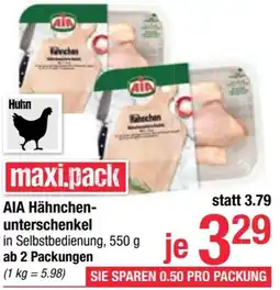 Maximarkt Aia hähnchen unterschenkel Angebot